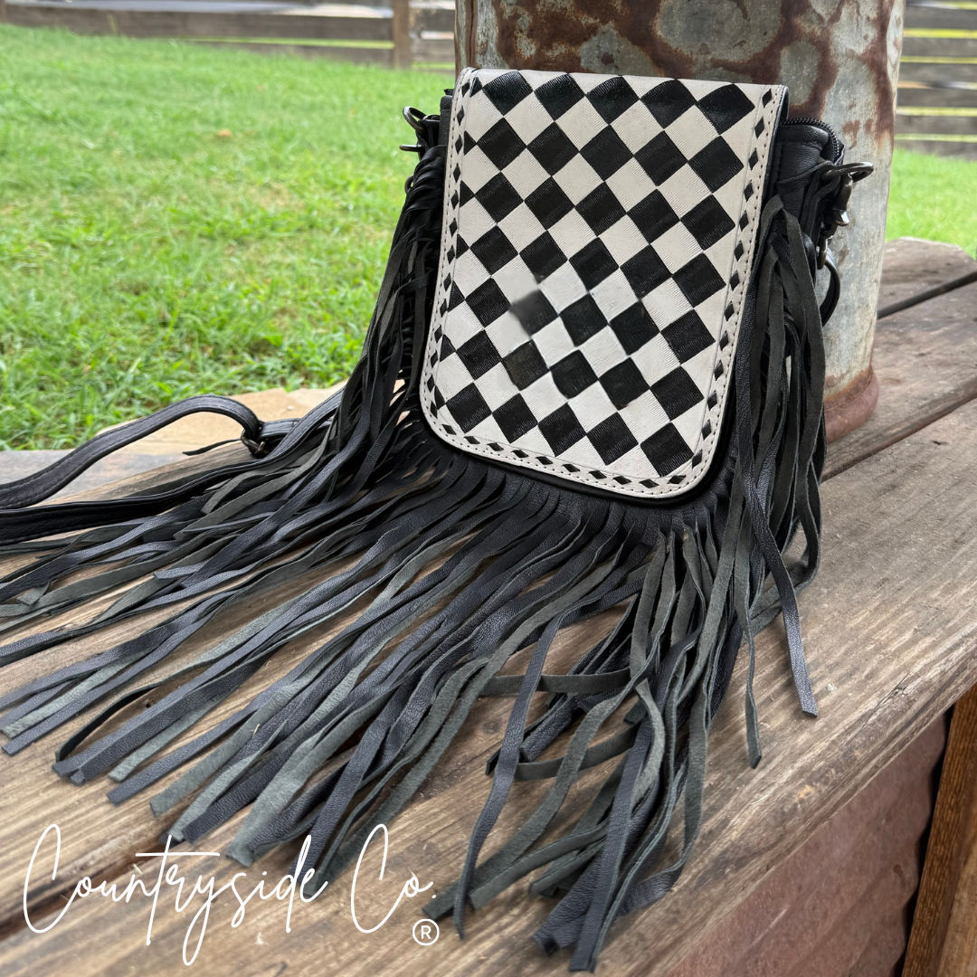 Cowgirl Crush Tooled Leather Purse