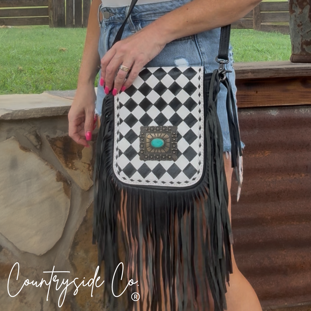 Cowgirl Crush Tooled Leather Purse