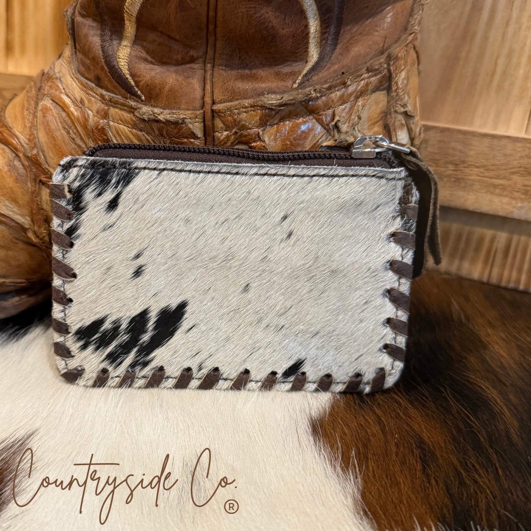 Highland Tooled Leather Pouch, Bag Organizer