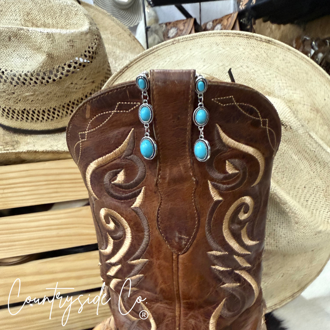 Turquoise Drop Dangle Earring