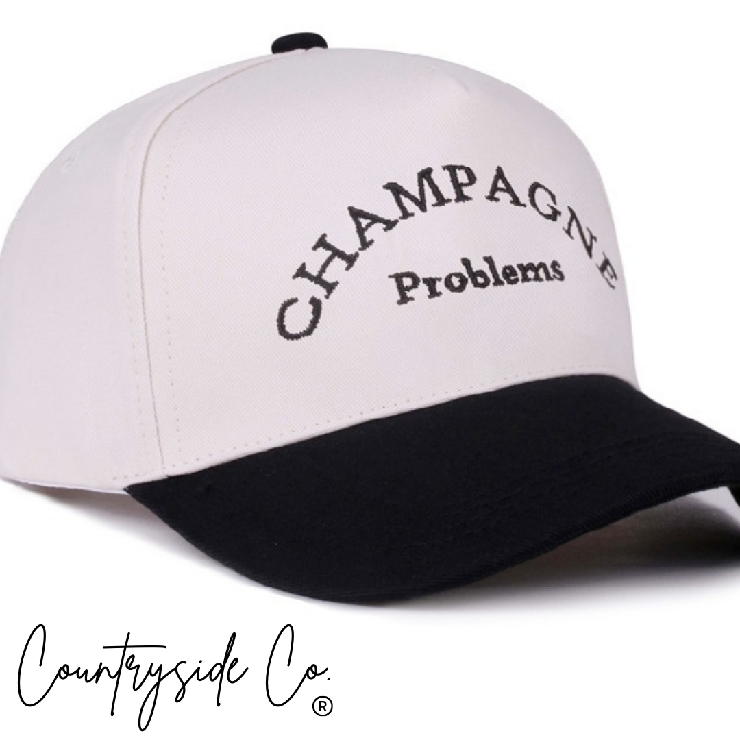 Champagne Problems Trucker Hat