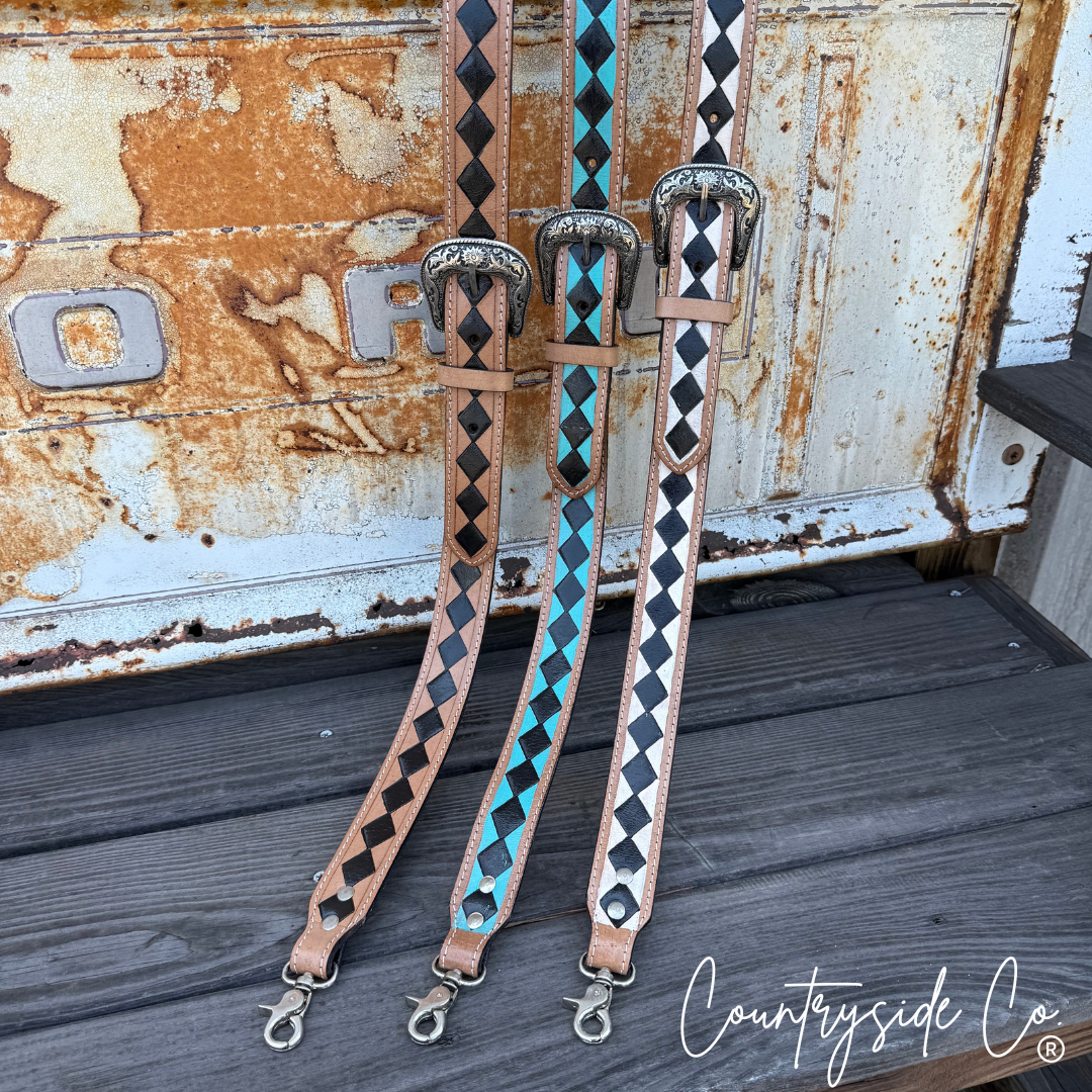 Wild West Checkered Purse Straps