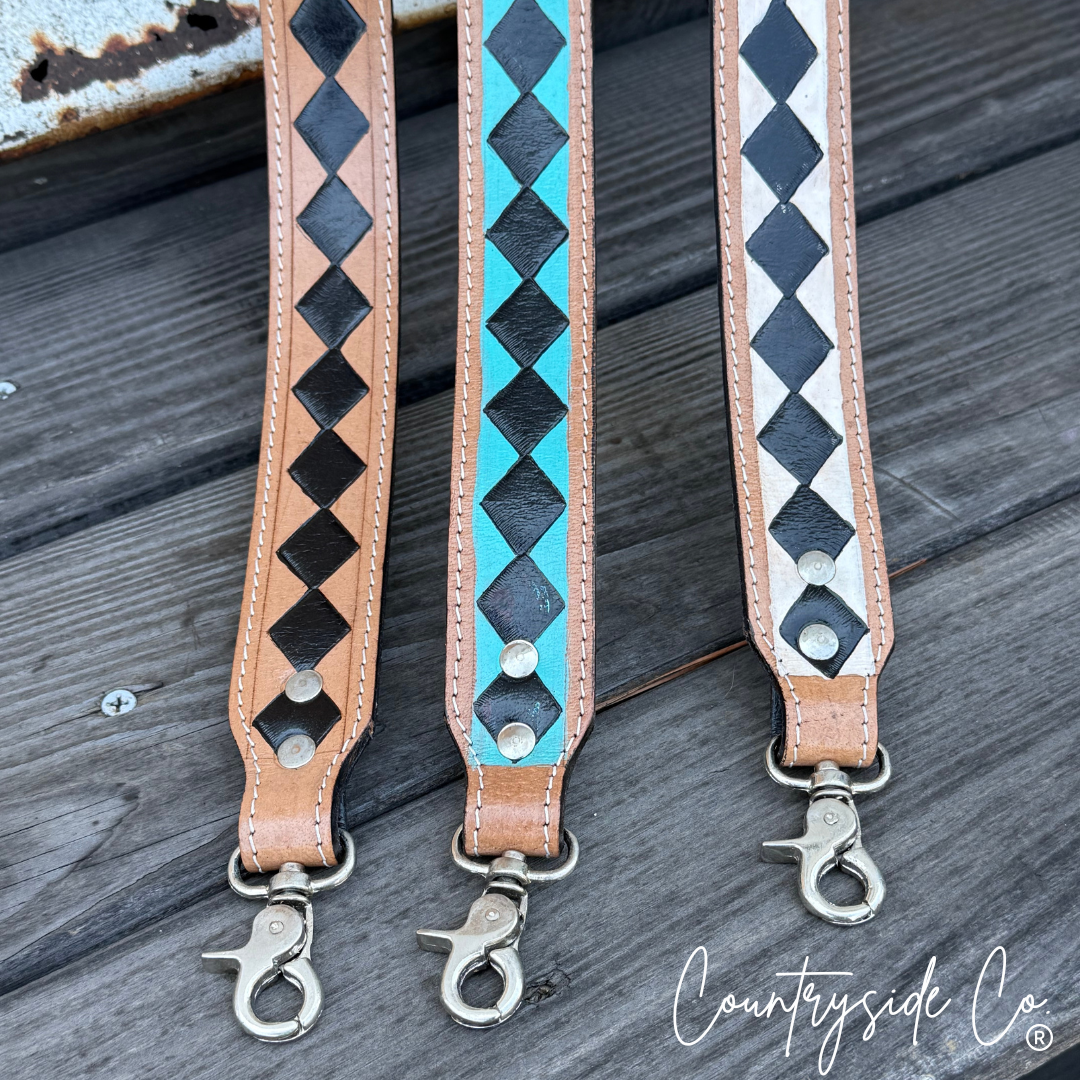 Wild West Checkered Purse Straps