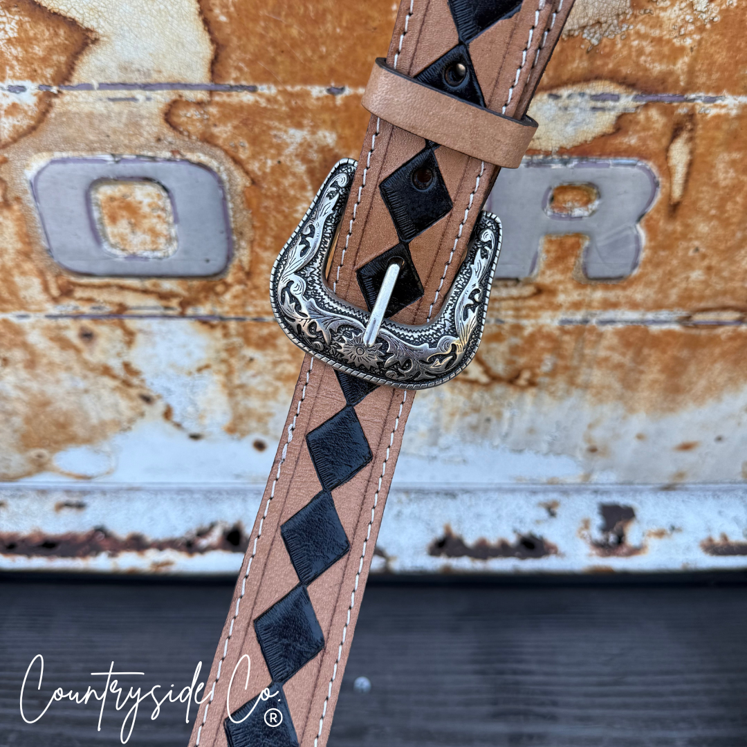Wild West Checkered Purse Straps