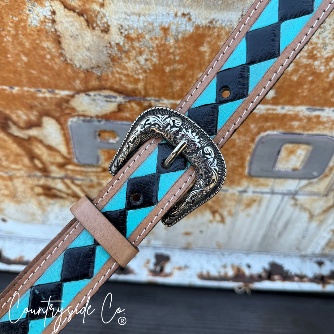 Wild West Checkered Purse Straps
