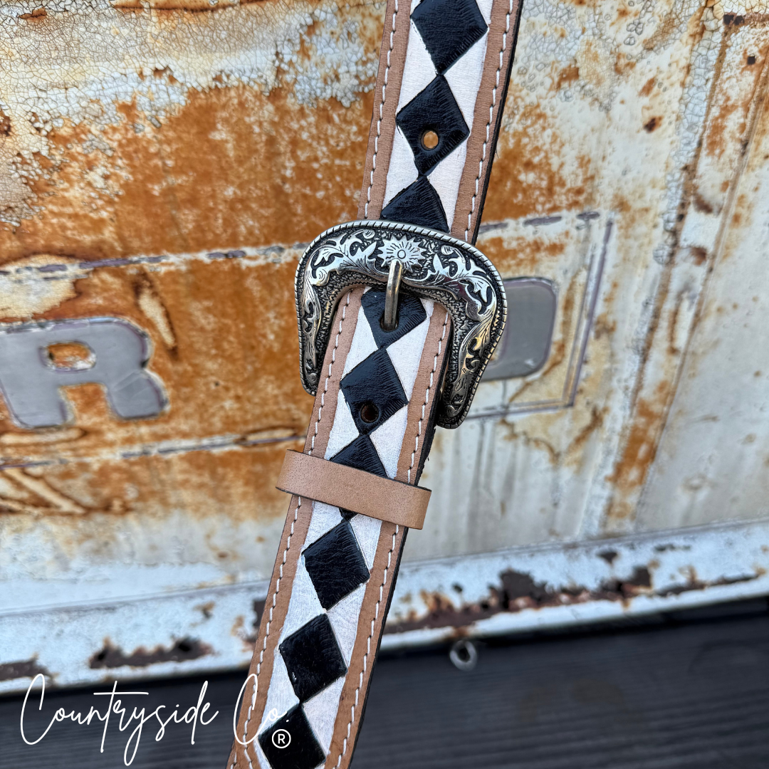 Wild West Checkered Purse Straps