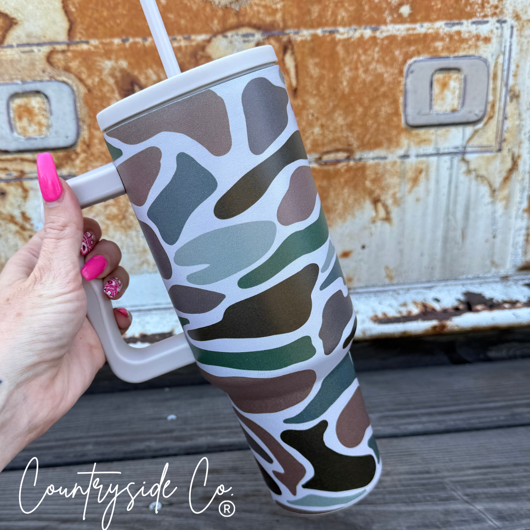Duck camo cup