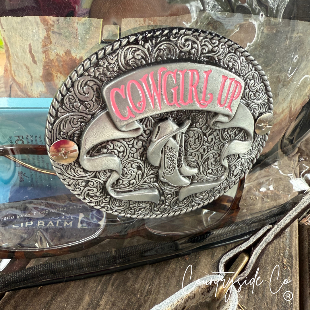 Cowgirl Up Clear Festival NFR Stadium Bag