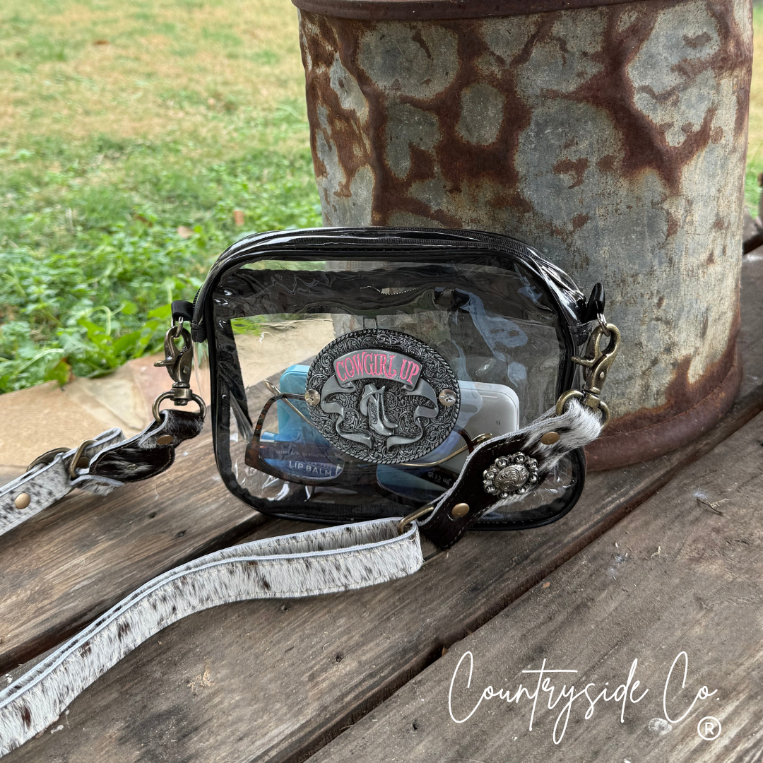Cowgirl Up Clear Festival NFR Stadium Bag