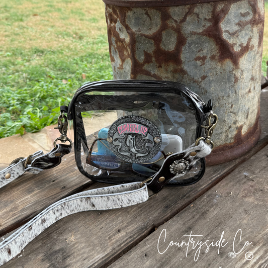 Cowgirl Up Clear Festival NFR Stadium Bag