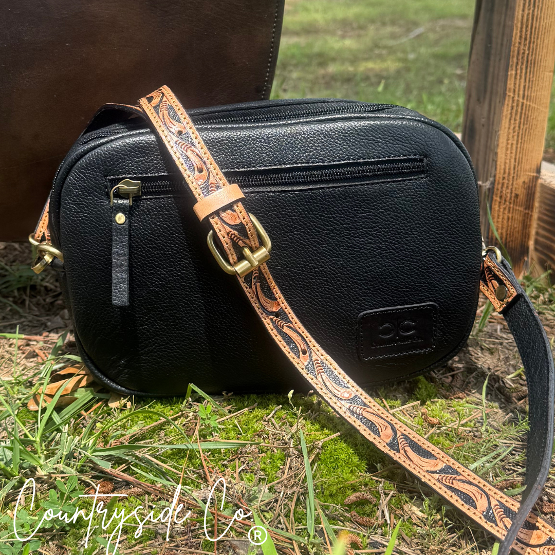 Bridle Belle Tooled Leather Purse ONLY AT Countryside Co.
