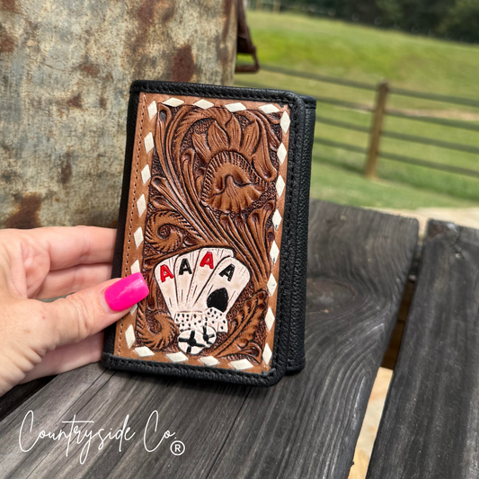 The Little Gambler Leather Wallet