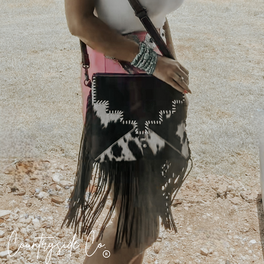 Roper Cowhide Purse by Countryside Co.