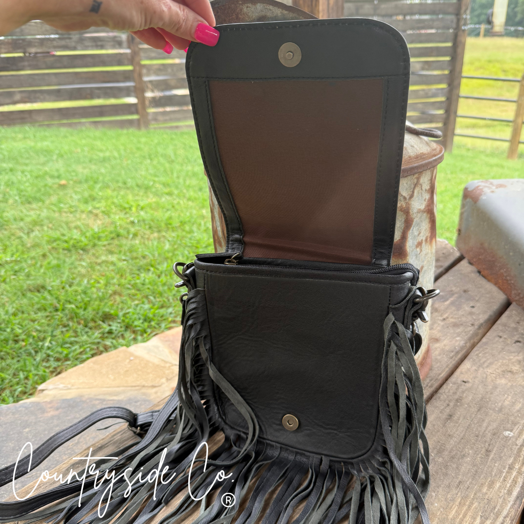 Cowgirl Crush Tooled Leather Purse