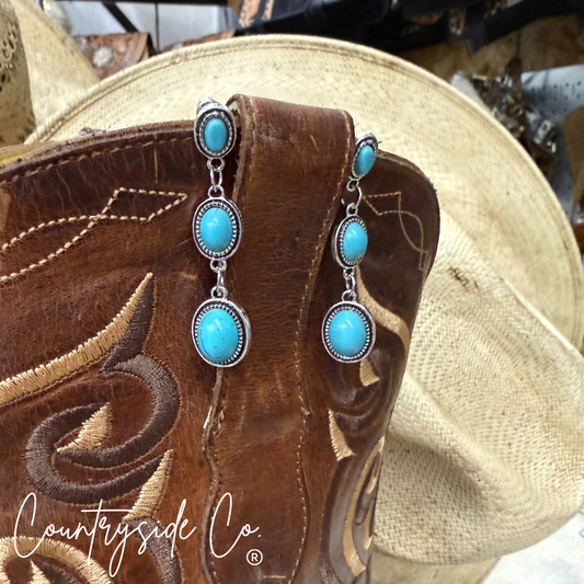 Turquoise Drop Dangle Earring