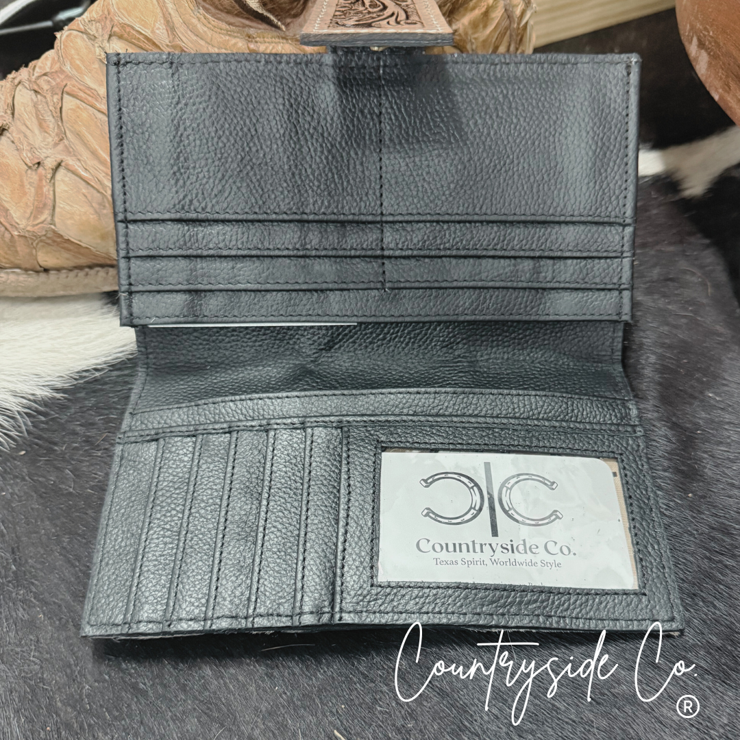 The Gambler Cowhide Wallet