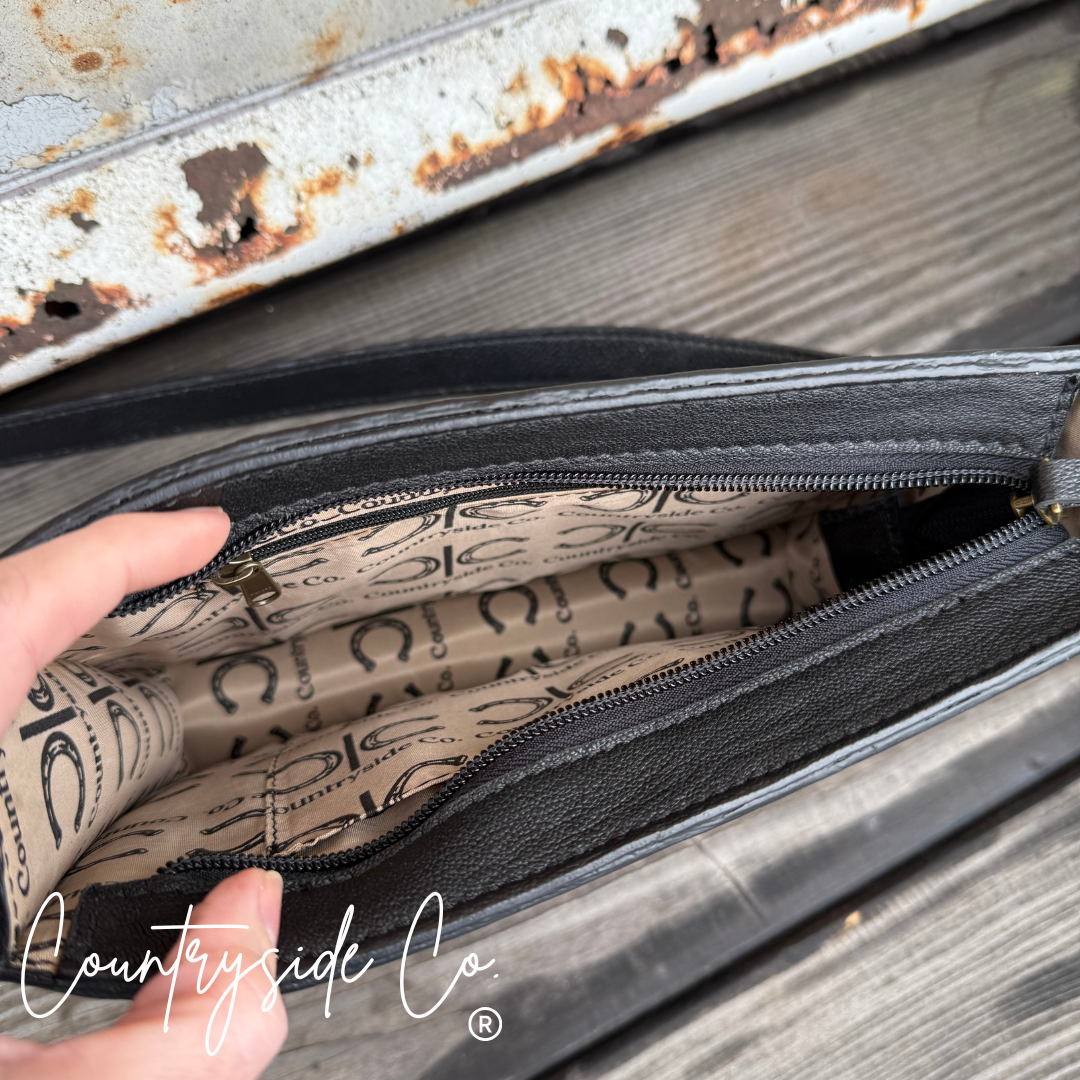 Eleanor Tooled Leather Purse