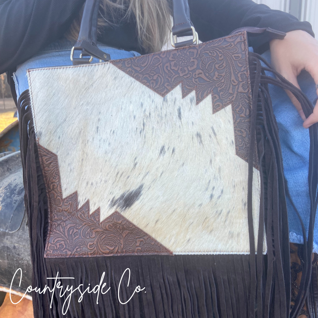 Rustic Runway Concealed Carry Tote Purse