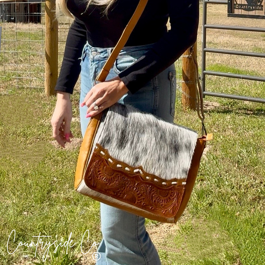 Willow Cowhide Concealed Carry Purse