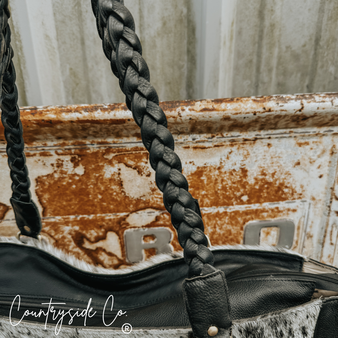 Dynasty  Cowhide Weekender, Tote Work Bag