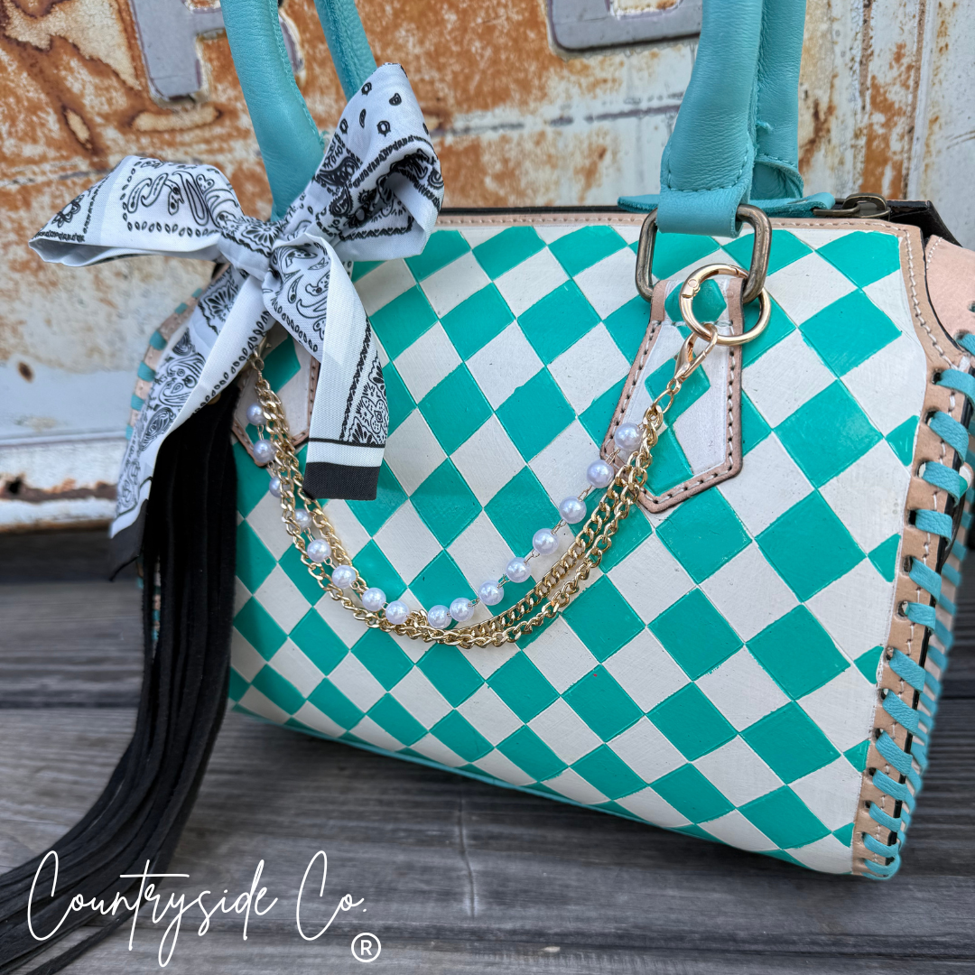 Tiffany Checkered Med. Speedy Bag
