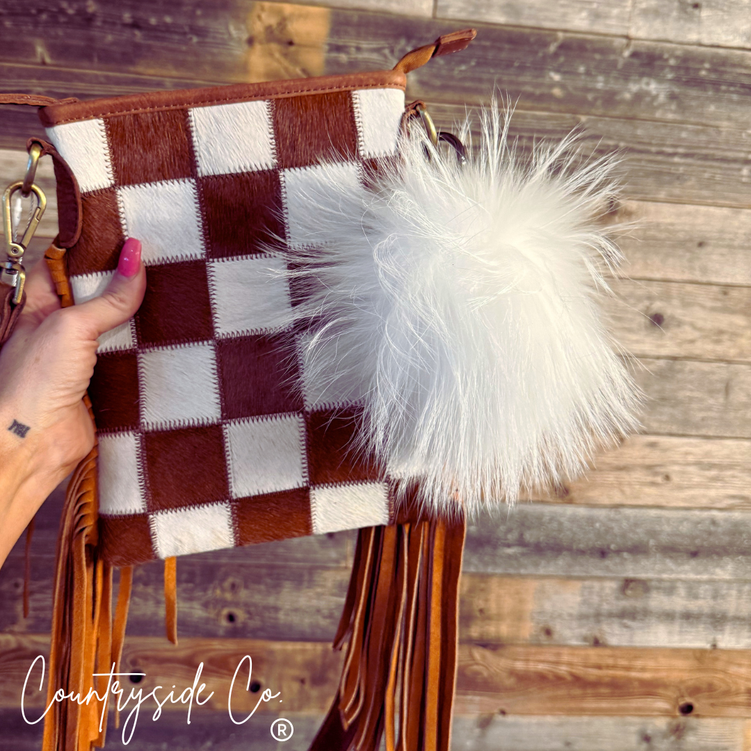 Genuine Raccoon Fur Pom, Keychain, Bag Charm